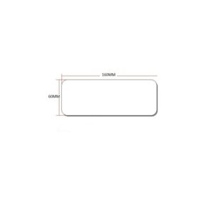 Barcode White Label 160mmX60mm (62)inches