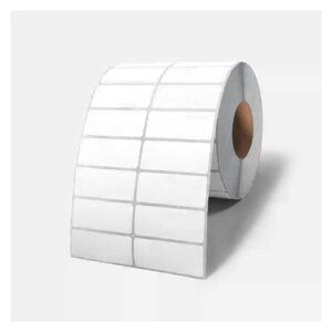 Barcode White Label 50x20mm