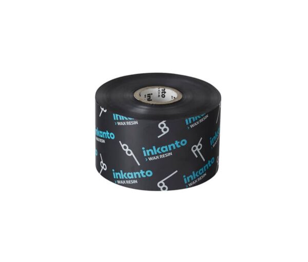 110mm x 74M Black Wax/Resin Inkanto (Armor) APR 6 Ribbon